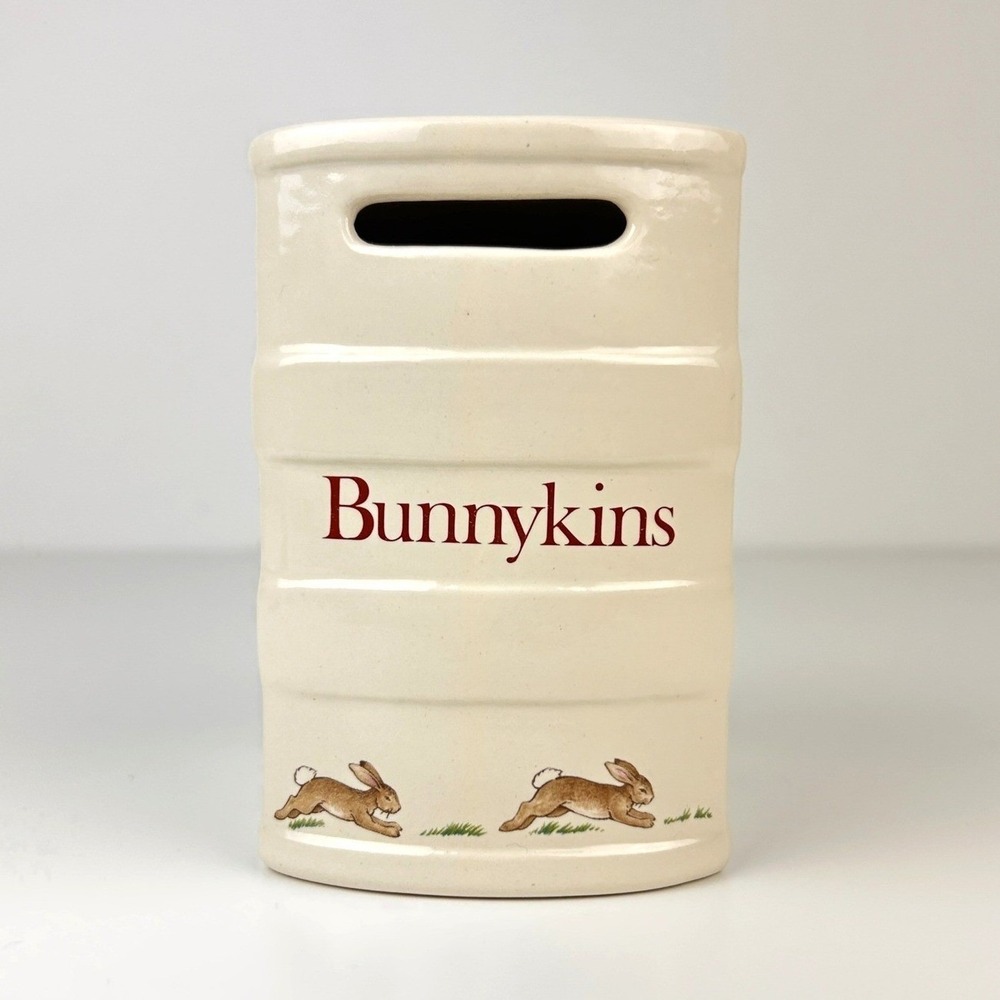 Royal Doulton Bunnykins Coin Bank Ceramic Piggy Bank England